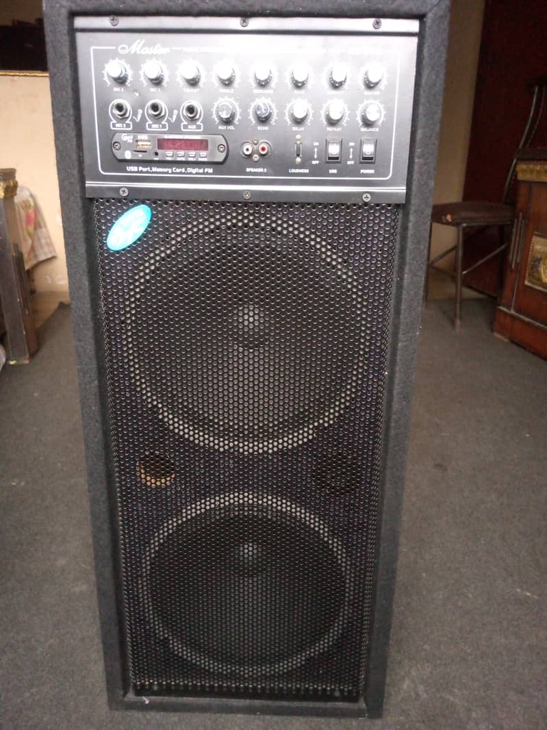 master speaker new condition 1