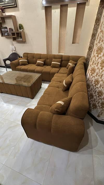 7Seater LShape Sofa