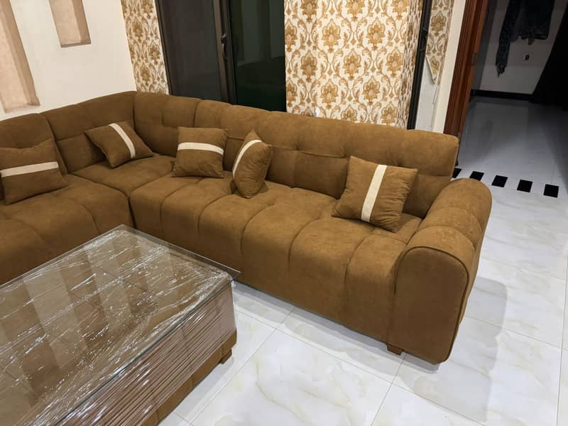 7Seater LShape Sofa 3