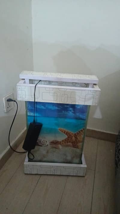 Fish aquarium With L. E. D Lighte