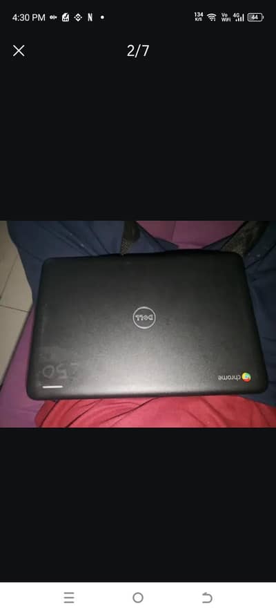 Dell Chrome book for sale good for online work 4GB ram 8 hours battery