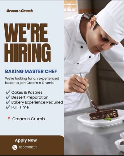 Cake chef