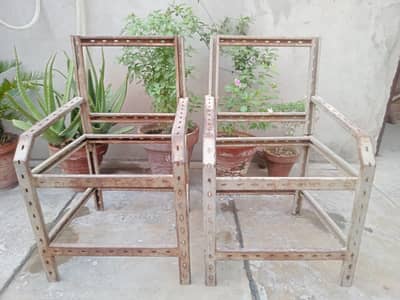 Best condition Iron chairs one chair weight around 12 to 15 kg