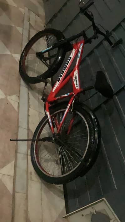 Mountain bike used a little 9month good condition back seat removed
