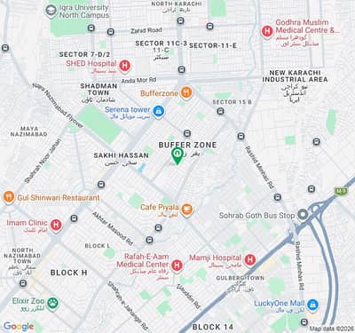 This Is Your Chance To Buy Prime Location Flat In Bufferzone - Sector 15-A/5 Karachi