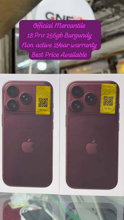 Apple iPhone 18 Pro ,18  Pro Max official stock