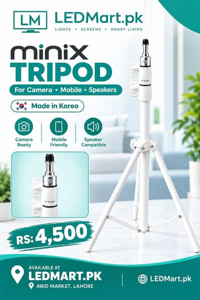MINIX TRIPOD (KOREA) FOR  Camera /mobile ext