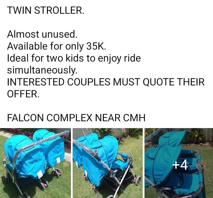 TWIN STROLLER 0