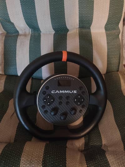 Cammus C5 Gaming Steering Wheel with custom paddles