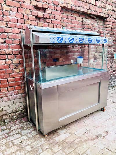 burger Verma counter