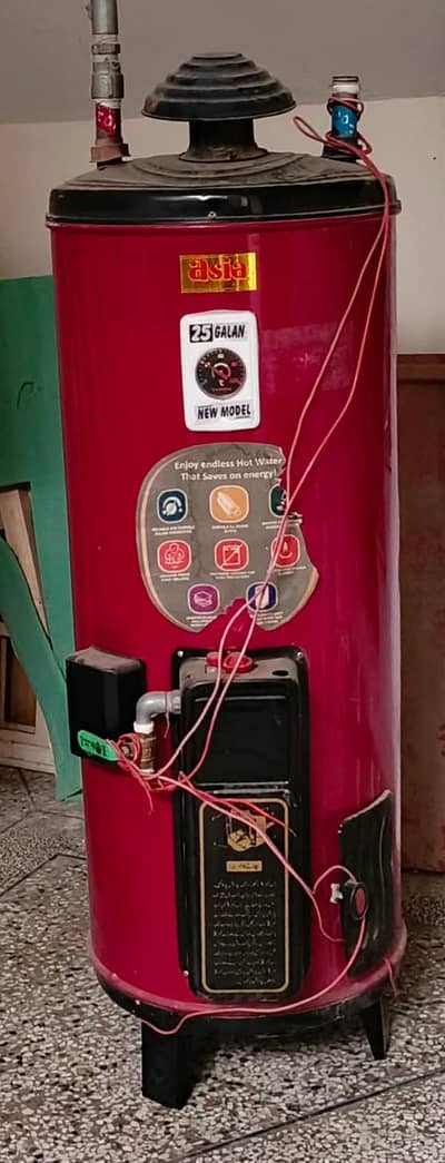 Asia 25 Gallon Gas & Electric Water Heater for Sale