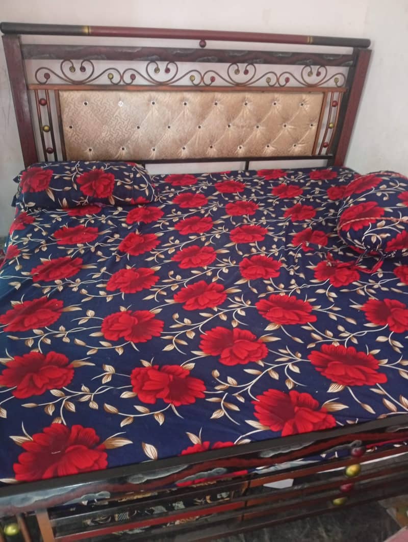 Iron-Double Bed 0
