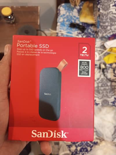 Original diba pack SanDisk portable  SSD 2TB buy from Saudi Arabia