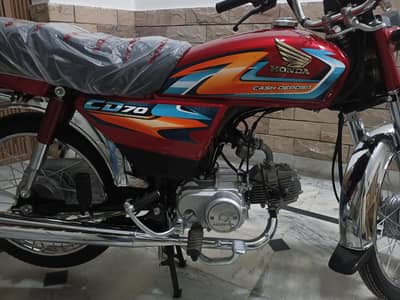 Honda CD 70 Model-2026 New Sticker