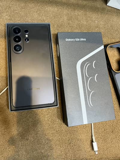 Samsung Mobile S26 Ultra / official pta/ 12/256/ open only box