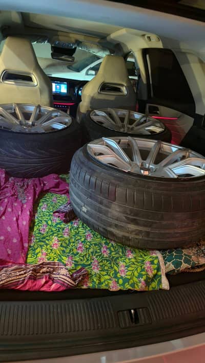 North wheel 18 inch Rims front 9jj back rims 10jj only