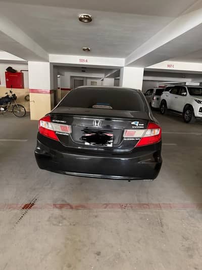 Honda Civic VTi Oriel Prosmatec 2014 black sunroof