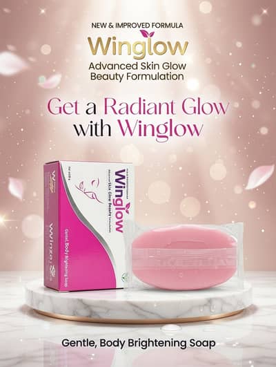 Winglow Beauty Soap 85g – Face and Body Care