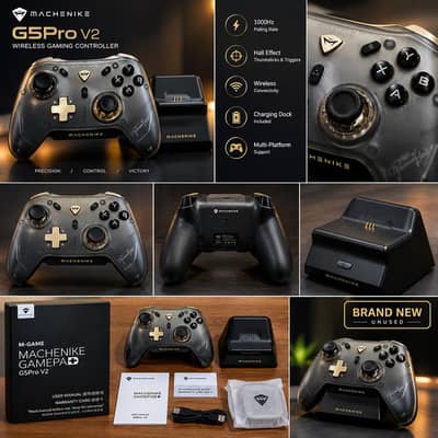 Machenike G5Pro V2 Gamepad – Brand New & Unused | Complete Box