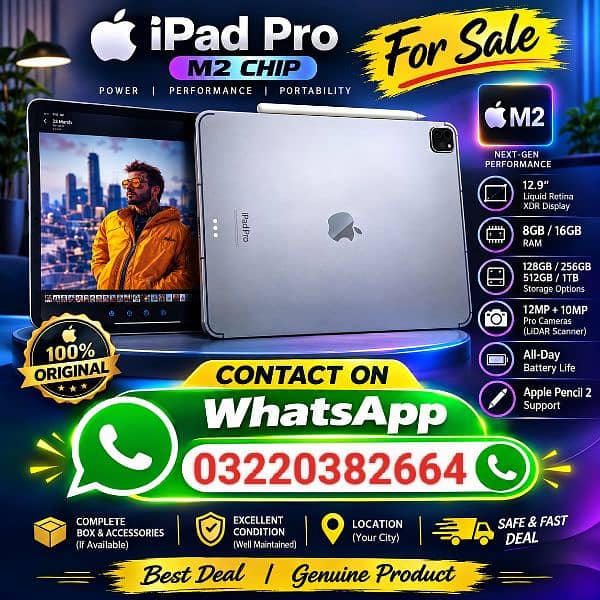 Apple iPad Pro M2 0
