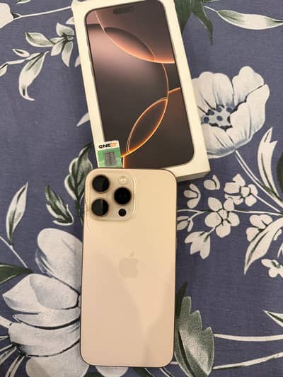 I phone 16 pro max 256GB PTA Approved