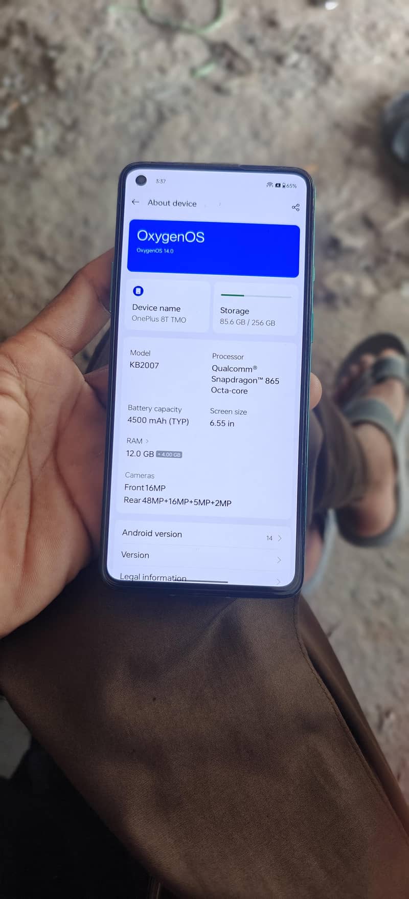 One Plus 8T 1