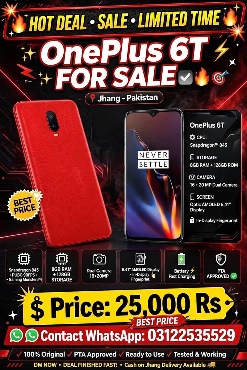 One Plus 6T 0