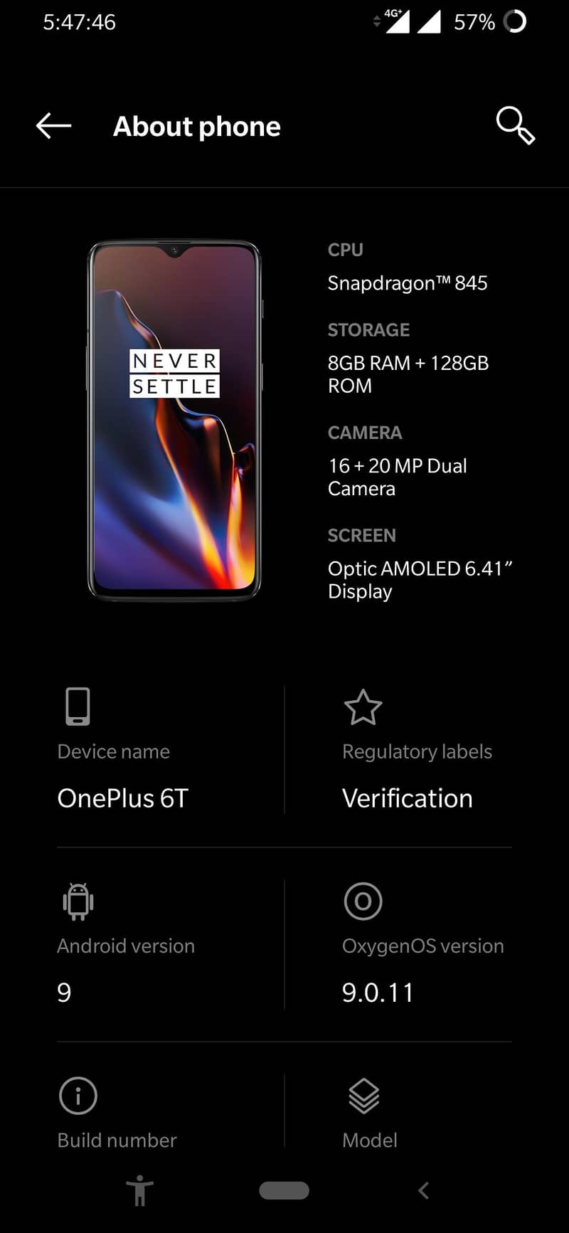One Plus 6T 2