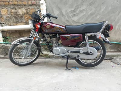 Honda CG 125 2024/2025 Model  0312.9. 5.8. 2.3.3. 3