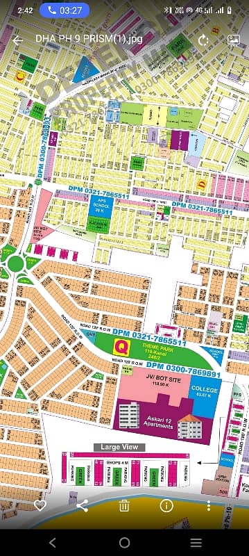 Q Block opposite Theme Park Plot For Sale