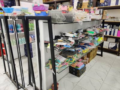 Display Rack with 12 shelves