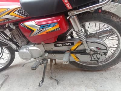 Honda cg125 model 2k25 for sell condition 10/10
