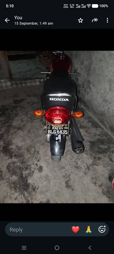 Honda 125 cc condition 10by 10 demand 235000 10 hzar chla hy