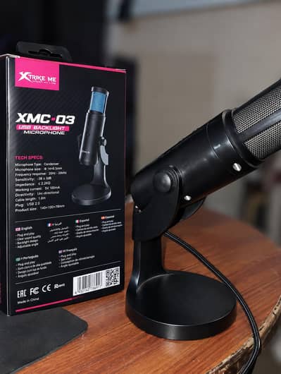 Xtrike-Me Rgb Multicolor Microphone