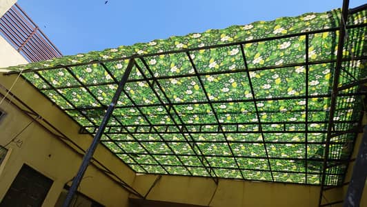 Fiber Glass Sheet / Fiberglass Sheds / Fiber glass shade door securit