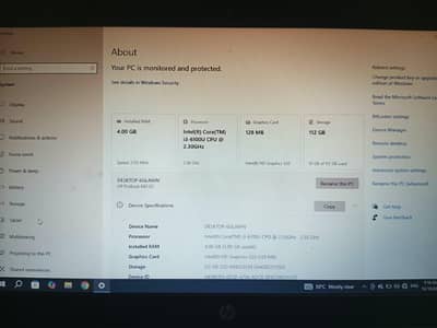 Hp Core i3 6th generation