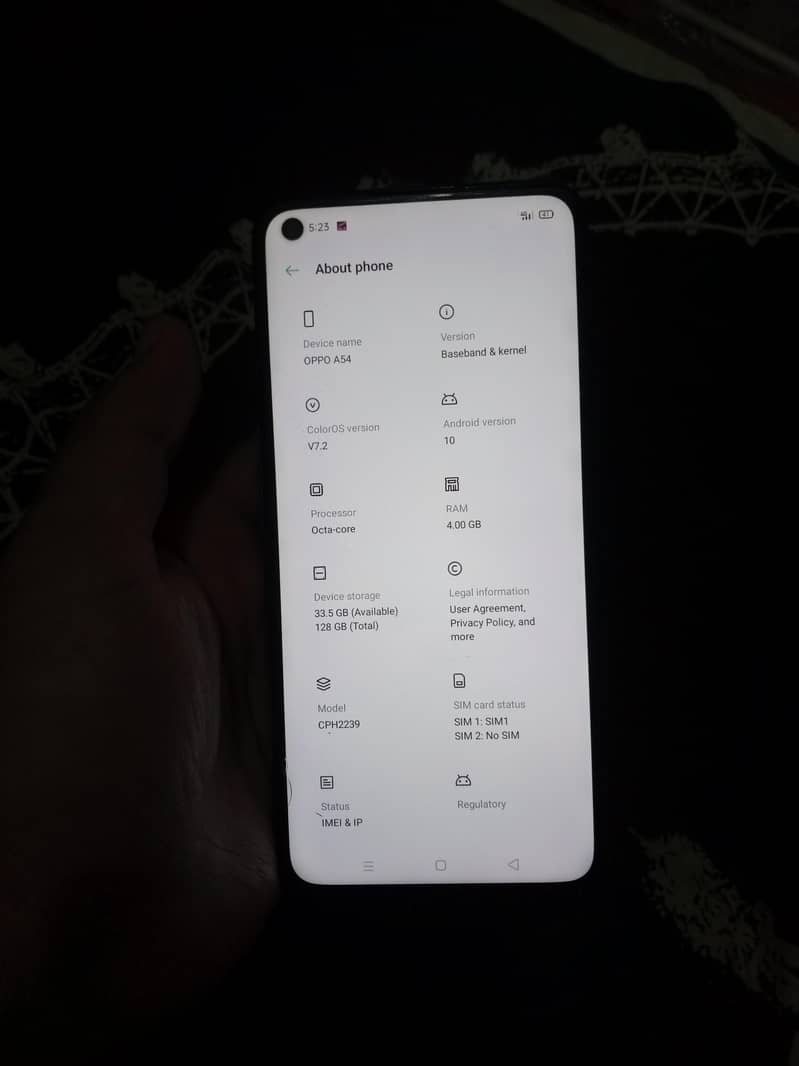OPPO A54 0