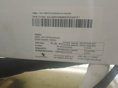 Haier Clean Inverter 1 Ton AC