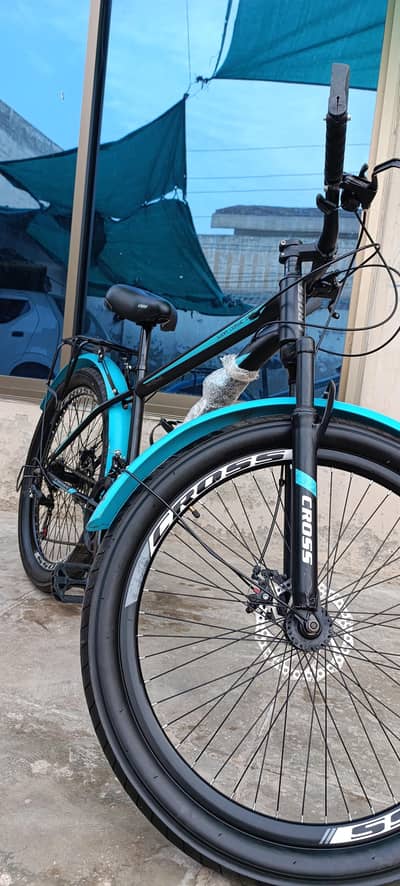 Bicycle Cross Fat tyres 3.0 inches perfect cycle Gears Disc brakes sc
