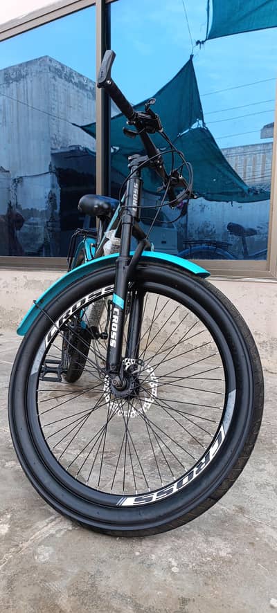 Bicycle Cross Fat tyres 3.0 inches perfect cycle Gears Disc brakes sc