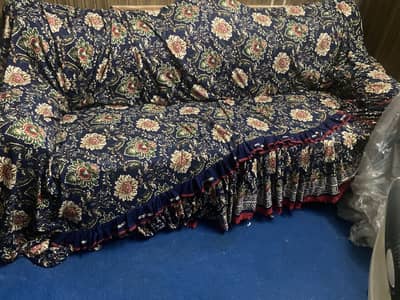 Slightly use like new 3 sofa set