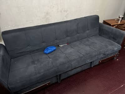 Folding sofa bed