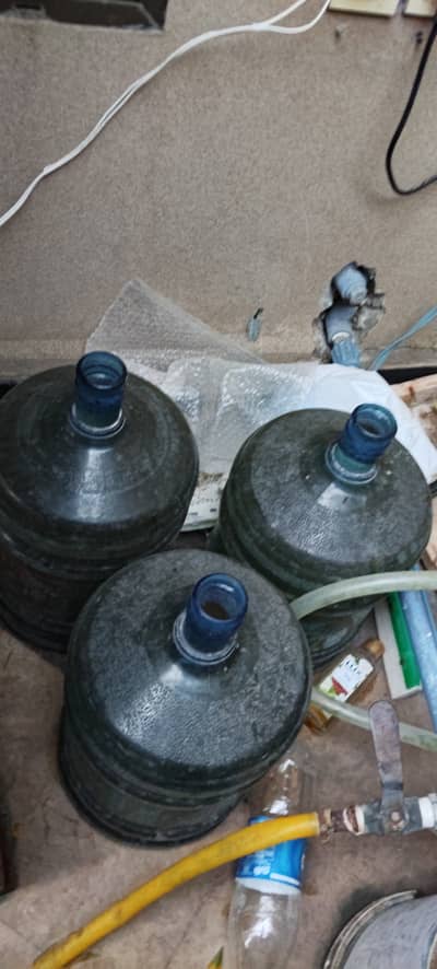 Different types of bucket and bins