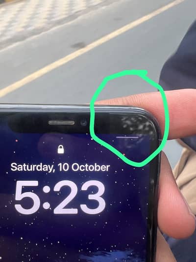 iPhone X 64 Gb pta aproved just panel ma corner par dot face idi off