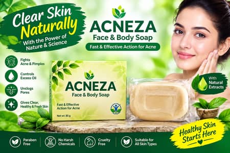 Acneza Face and Body Soap 85g