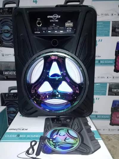 GTS-1780 Wireless Speaker With MIC and USB