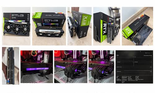 EVGA GeForce RTX 3090 FTW3 Ultra 24GB Original Box Excellent Condition