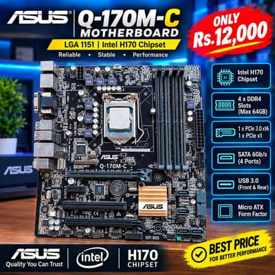 Q170M_C  DDR4 RAM slot