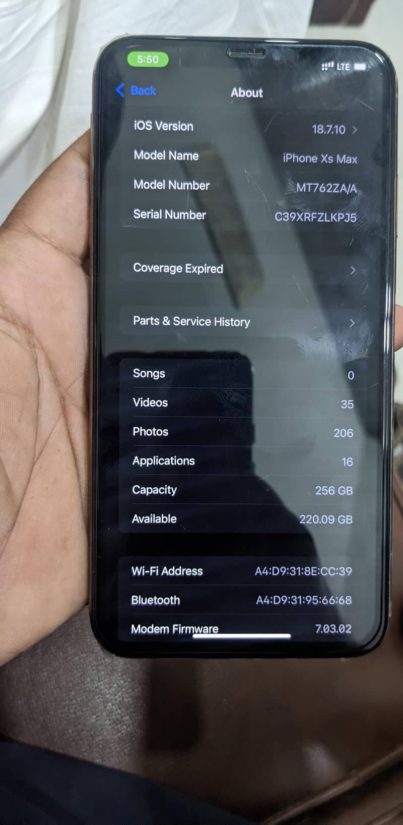 Apple iPhone XS Max 6