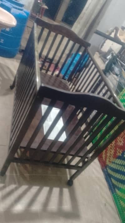 Premium Sheesham Wood Baby Cot Bed for Sale